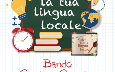 “Salva la tua lingua locale” – 2022/23: entro il 31 marzo le iscrizioni per le Scuole