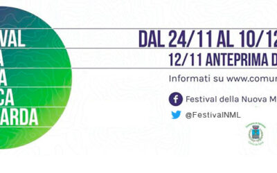 Soirano (BG) – Dal 24/11/2022 al 10/12/2022 – Festival della Nuova Musica Lombarda