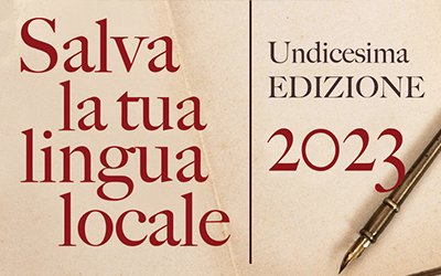 Salva la tua lingua locale: il Bando 2023 – Undicesima edizione