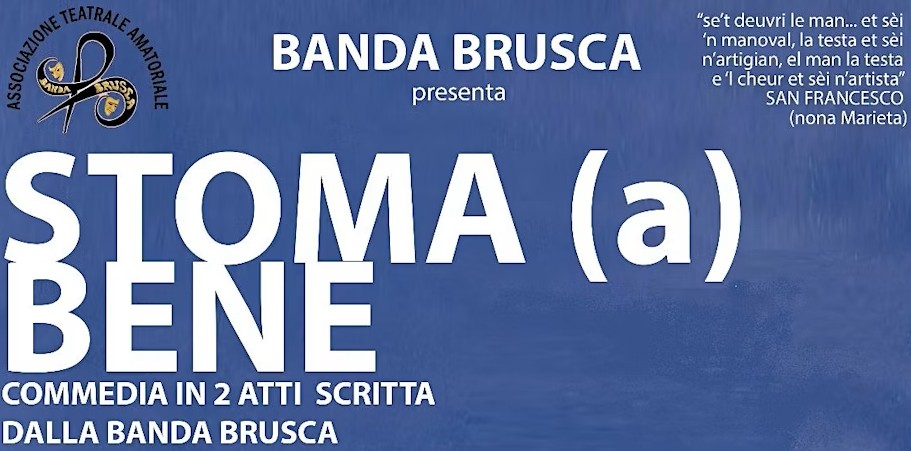 “Stoma (a) bene!” commedia dialettale in scena a Marene (CN)