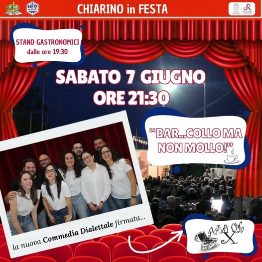 “Bar…collo ma non mollo!” in scena a Chiarino (MC)
