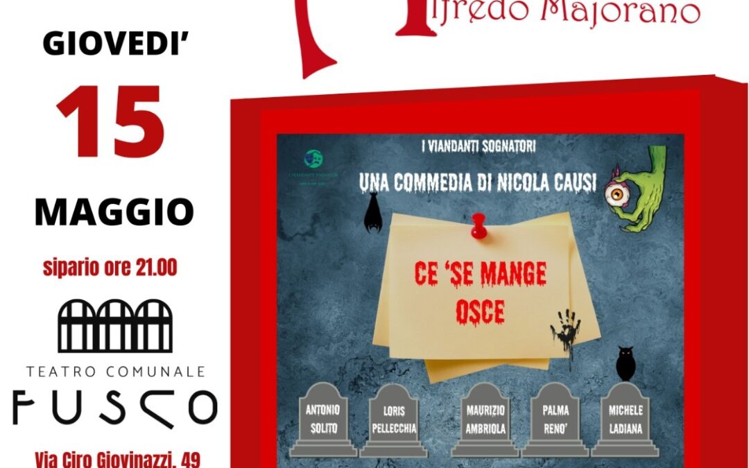 “Ce’ se mange osce” in scena a Taranto