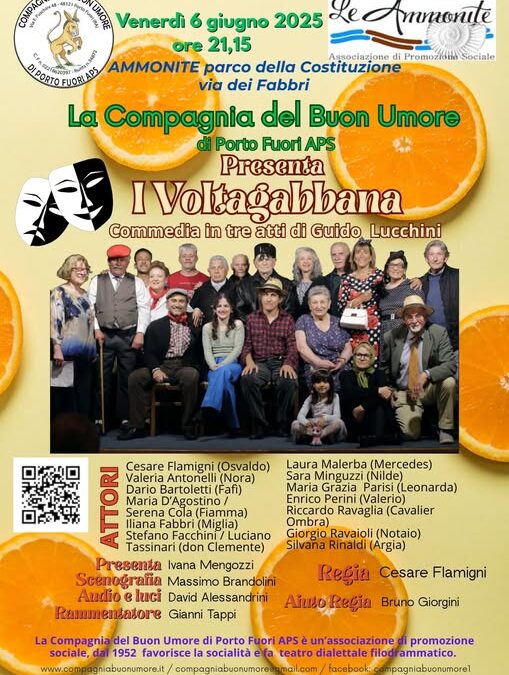 “I voltagabbana” in scena a Ammonite (Ravenna)