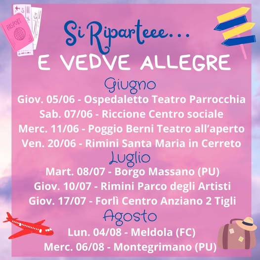 “E vedve allegre” in scena a Riccione (RN)