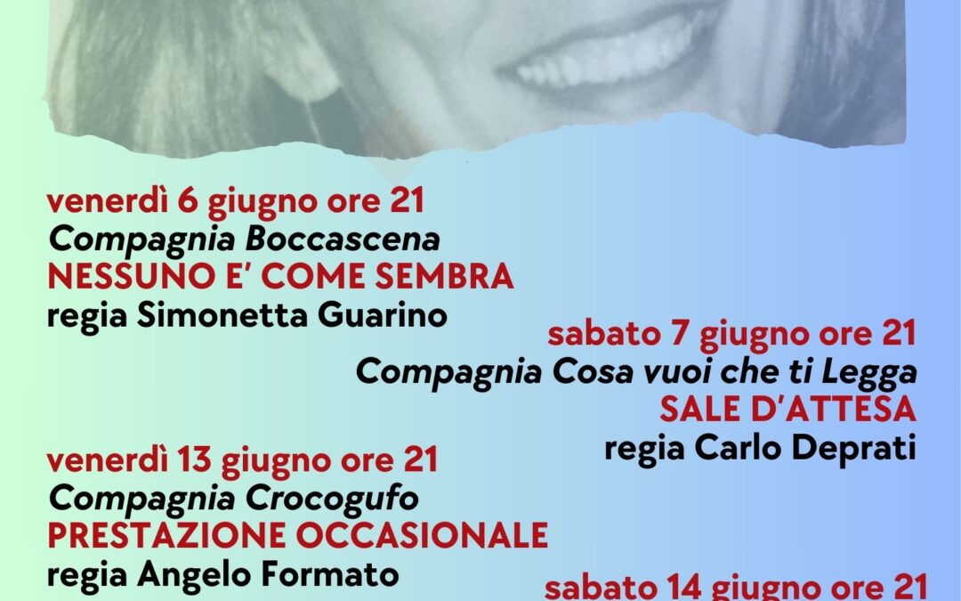 Festival Teatrale Nena Taffarello in scena a Arenzano (GE)