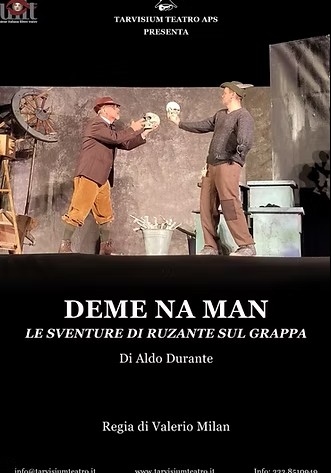 “Deme na man – Le sventure di Ruzante sul Grappa” in scena a Cavaion Veronese (VR)