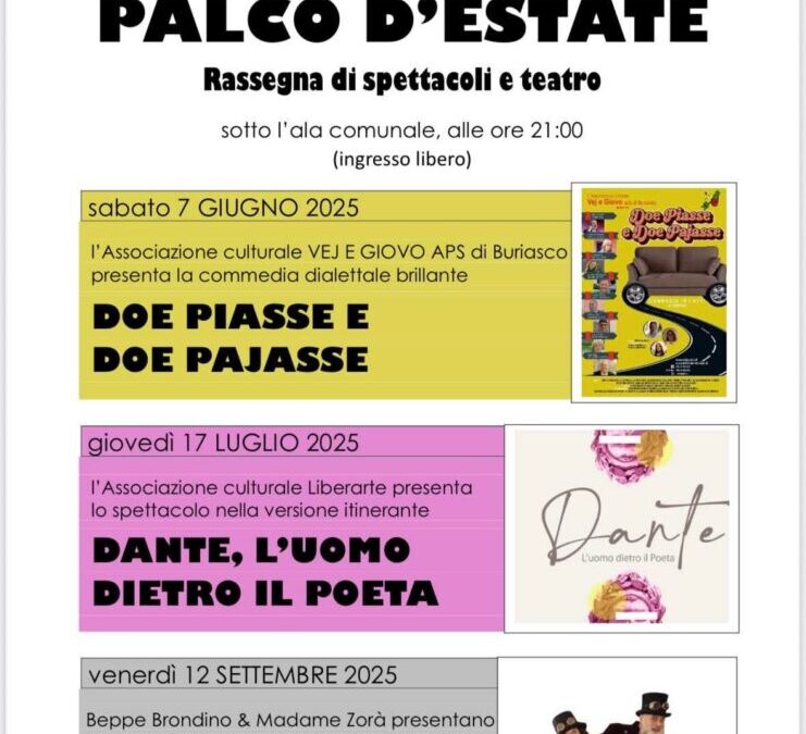 “Doe piasse e doe pajasse” in scena a Macello (TO)