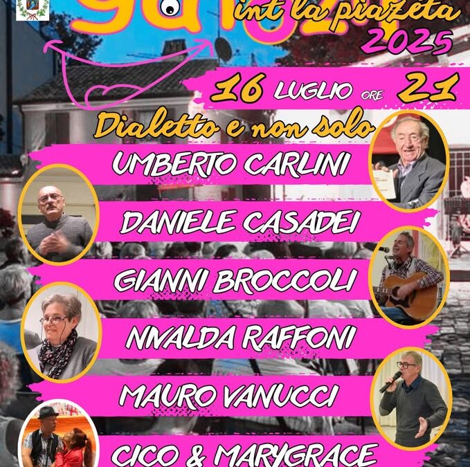 “Gatòzli”, rassegna dedicata al dialetto romagnolo in scena a Cesenatico (FC)