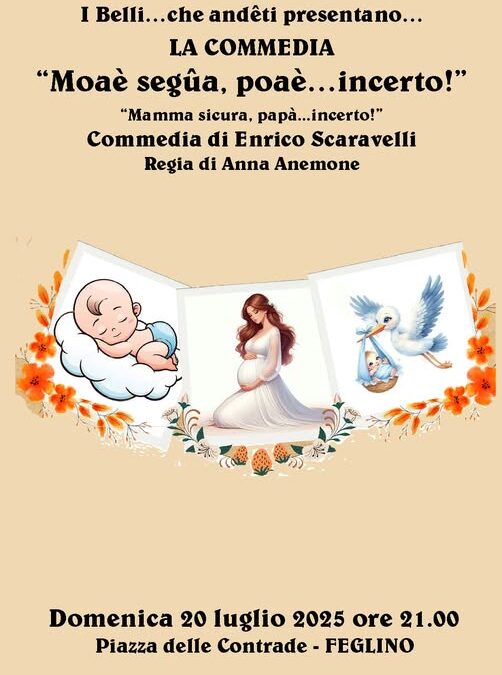 “Moaè segûa, poaè…incerto” in scena a Rialto (SV)